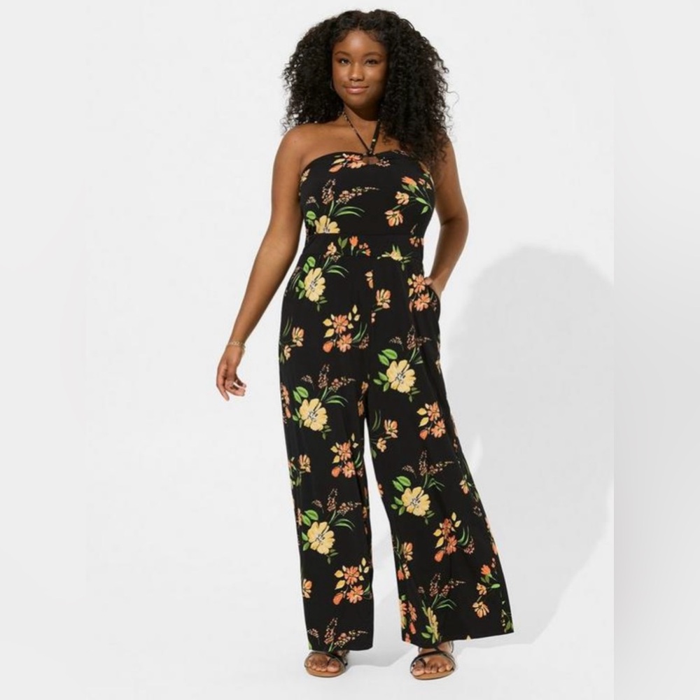 Studio Knit O-Ring Halter Jumpsuit